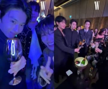 BTSメンバーからパク・ソジュンまで、豪華ゲストが集結！自撮りを楽しむ姿も（動画あり）
