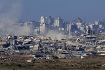 ガザ停戦、遺体返還が火種に　発効1週間、先行きは不透明