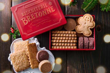 【ビスキュイテリエ ブルトンヌ】からクリスマス限定♡スパイス香る「プティノエル〈缶〉」登場