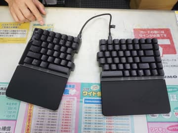 ASUSの75%分割キーボード「ROG Falcata」が発売、左側だけでも使用可能