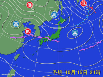あすは西日本から北日本の広い範囲で雨模様