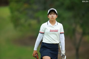 あるぞ中学生V　14歳の岩永梨花が首位と2打差で最終日へ「欲張らずに自分のゴルフを」　