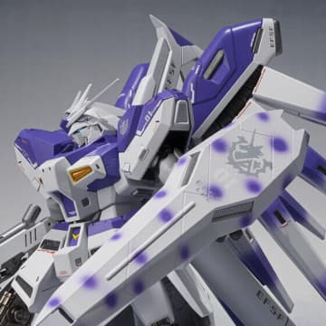 METAL ROBOT魂「 Hi-νガンダム」抽選販売の締切迫る！白と紫を基調としたカラーリング、各種武装も付属