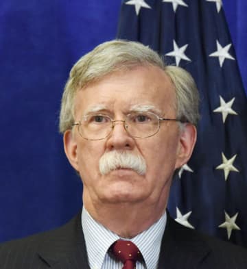 ボルトン元補佐官を起訴　米報道、機密文書巡り捜査