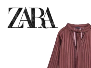 【ZARAの秋色】がセンス良すぎ！ 40・50代に似合う「きれいめブラウス」