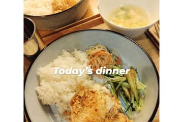 「グラタンは白米のおかずになるのかな？」　中村仁美さんが作った夕食メニューに共感続々　「無理矢理…」の工夫にも称賛の声