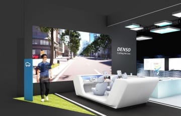 デンソー、未来の移動を体験できる「4人乗りシミュレーションカー」をジャパンモビリティショー2025に出展