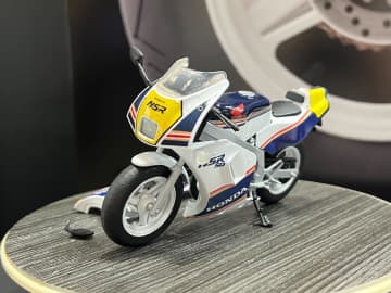 ホビージャパンブースにて「HONDA NSR50」キットの作例が初公開【#全日本模型ホビーショー】近日予約開始！