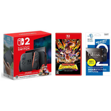 コジマネットにてSwitch2の先着販売が実施！「ドンキーコング バナンザ」とガラスフィルムがセットの商品