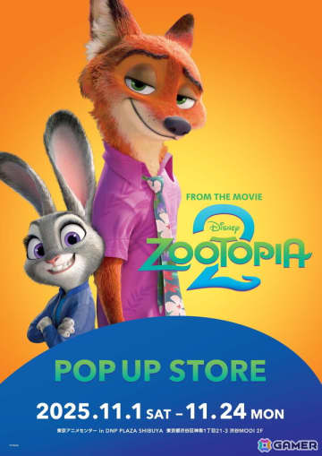 「ズートピア」「ディズニー ツイステッドワンダーランド」のPOP UP STOREがそれぞれ11月より連続開催！
