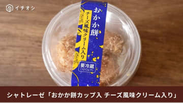 【シャトレーゼ大バズ】Xで話題沸騰！「おかか餅カップ入 チーズ風味クリーム入り」食べてみた