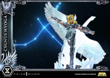 20万円の荘厳さ…！「聖闘士星矢」キグナス氷河（最終青銅聖衣）の舞を強くしなやかに表現！1/4スケールスタチューが登場