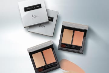 アンドビー25年冬ベースメイク、カバーからカラー補正まで“1つで10役”UVコンシーラーパレット