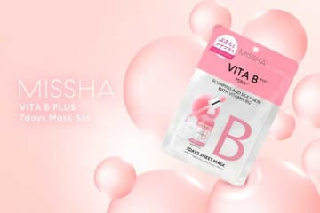 MISSHAの新作「ピンクビタミンマスク」で7日間集中ケア♡透明感あふれる肌へ