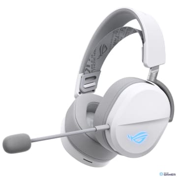 白く洗練された新モデル「ROG Pelta White」発売！309gで最大70時間駆動の軽量ワイヤレスヘッドセット
