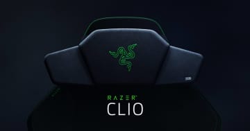 スピーカー内蔵ヘッドクッション「Razer Clio」が登場！ゲーミングチェアを没入型オーディオに