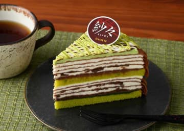 銀座コージーコーナー×紗々♡30周年を祝う「抹茶ティラミスミルクレープ」登場