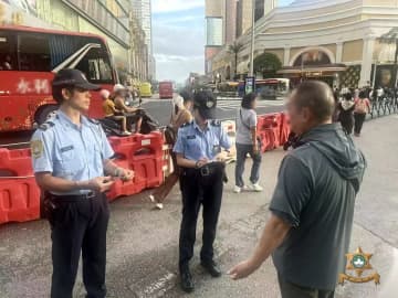 マカオ、週次の歩行者による道路横断違反の検挙数は84件…5週連続2桁維持