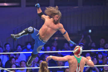 【ＷＷＥ】ＡＪスタイルズが最後の日本ツアーで貫禄勝利　来年〝引退〟のスーパースターに特大の歓声