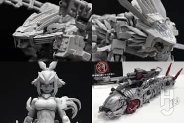 【ゾイド新作】「ブレイドライガー」、「ブレードライガー パンツァー」、「キャノリーモルガ」、「フィーネ＆ジーク」などが展示！【タカラトミー／第63回全日本模型ホビーショー】