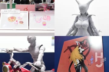 1/8 ドロンジョ フィギュア、コブラ＋エアバイク 1/8が展示！Cutey!『ぼのぼの』『カナヘイの小動物』やAKUBIGIRL 第2弾「キッチンルーム」のデザインが公開【エスワンフォー／第63回全日本模型ホビーショー】