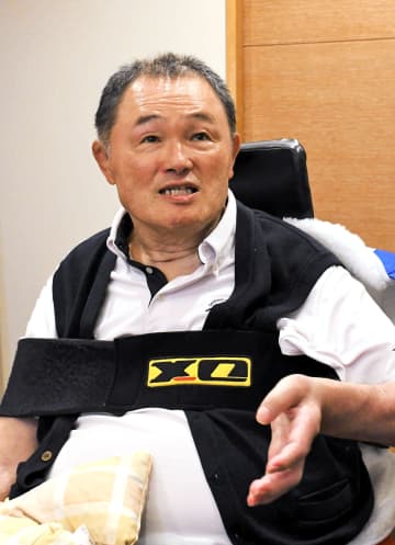山下泰裕氏「幸運不運も人生」　車いすで生活、11月復帰へ