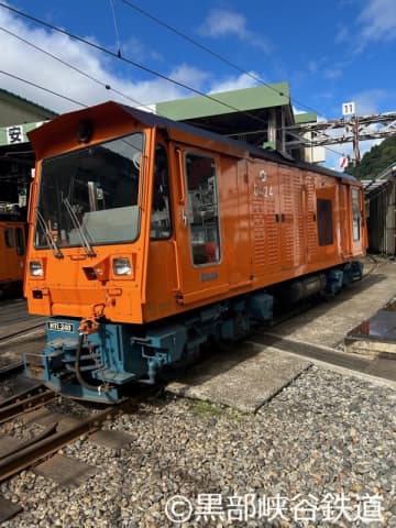 【黒部峡谷鉄道】「DD24号」がまもなくラストラン　ラストランツアーを11月に開催