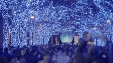 日本最大級のイルミネーションイベント 10周年の『青の洞窟 SHIBUYA』来場者数は約55万人突破
