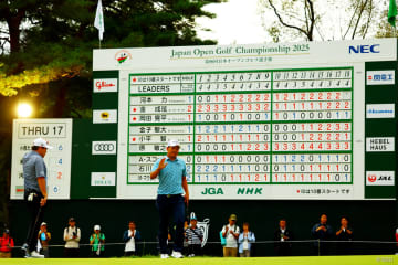 前週は勢い余って“ブービー”フィニッシュ 「恥ずかしい姿を見せた」河本力が優勝争いへ