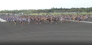 箱根駅伝予選会がスタート　全42校が10枚の切符をかけて争う