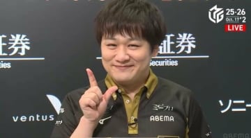 “10月に強い”多井隆晴、オーラスの逆転ツモで仲間のラスを帳消しに！「10月は叩けるだけ叩きたい。負けません」と不敵な笑み／麻雀・Mリーグ