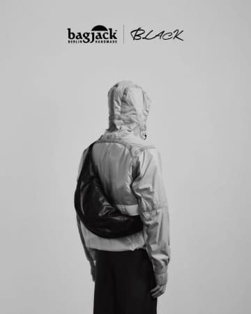 なかむ氏協業〈Edition BLACK〉がbagjackと異色のコラボ！「機能美×ラムレザー」のミニマルなボディバッグが登場！
