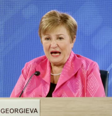 IMF理事、中国の輸出規制懸念　「米と緊張緩和の合意を」