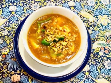 あったかチキンカレースープ