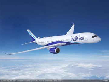 インディゴ、エアバスA350-900型機30機を追加発注