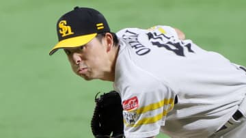 【ソフトバンク】大関が3回途中4失点で降板　不運なクッションボールから逆転許す　レイエスにはHR浴びる
