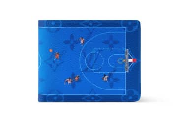 ルイ・ヴィトン“スポーツ”描いた財布＆カードケース、バスケやスケボーをリアルに表現