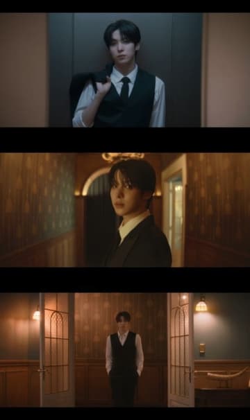ATEEZのユンホ、ソロ曲『Slide to Me』映像を公開！”完璧なスーツ姿”で魅了