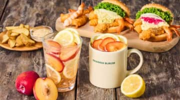 フレッシュネスバーガーの新作♡秋姫の甘酸っぱさが広がる限定レモネード登場