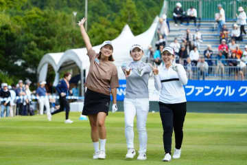 ＜速報＞ファンケルクラシック第2Rスタート　有村智恵ら女子プロによるエキシビションマッチも開幕！