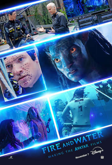 「アバター」最新作公開記念！“本当の感動”の裏側に迫るドキュメンタリー『炎と水―メイキング・オブ・アバター』ディズニープラスで配信