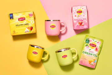 ドウシシャ×リプトン「白湯専科マグカップmeets Lipton」いよいよ発売！熱湯で紅茶を淹れても3分で適温に