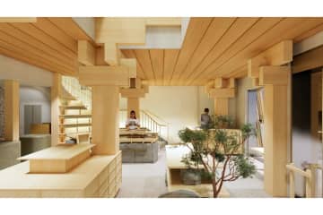 茅乃舎の旗艦店「東京銀座 茅乃舎」オープン！建築家・隈研吾氏が店舗デザインを監修
