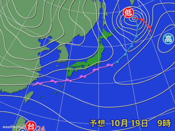前線停滞で西・東日本はくもりや雨　北海道は降雪の可能性