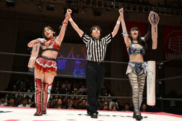 【東京女子】上福ゆき＆上原わかながまなせゆうな＆凍雅を激闘の末に破り、プリンセスタッグ王座初V！「まなせさんもお母さんも新大久保の韓国ご飯、奢り返してやるよ！」