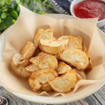【揚げないフライドポテト作ってみた】「この味付け、何入れた！？」「味見でなくなった」油たった大さじ5でOK！簡単じゃがいもレシピ