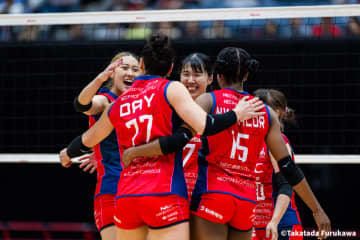 敵地で白星をあげたNEC川崎が今季4勝目！ 失セット0で第3節へ【大同生命SVリーグ女子第2節GAME2】