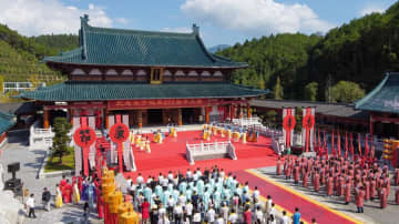 中国福建省武夷山で朱子生誕895年祭