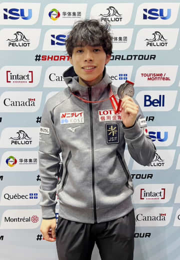 宮田が1500メートル2位　ショートトラックWT第2戦