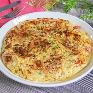 【キャベツとじゃがいもで作ってみて】「食べ応え抜群！」「手が止まらん」簡単ワンパンおかずレシピ